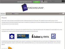 Tablet Screenshot of deverzamelmap.nl